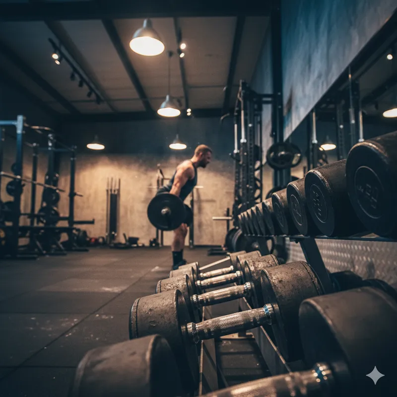 Treino no saco pesado